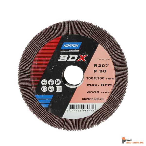 nortonschleifmittel/NORTON_schleifmittel_66261138378 Flange Flap Wheels Norton BDX 1x100x19_80_151535